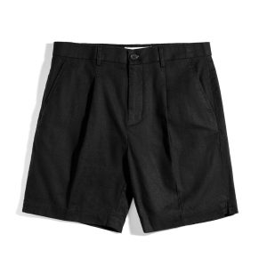 Quần Short Linen Bycotton - SS2 - Đen