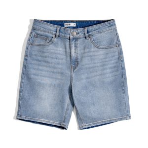 Quần Short Jeans Light Blue